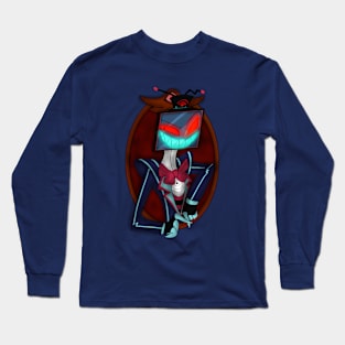 Hazbin Hotel Vox Portrait Long Sleeve T-Shirt